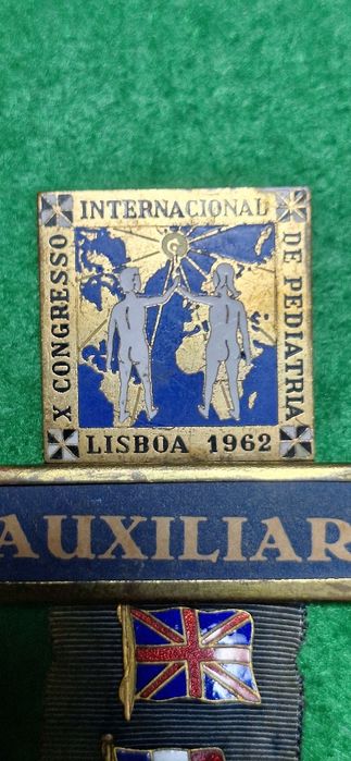 Congresso pediatria medalha pendente insignia