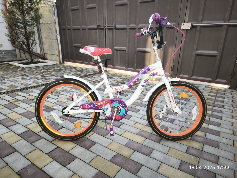 Дитячий велосипед 20" з кошиком та сидінням для ляльки