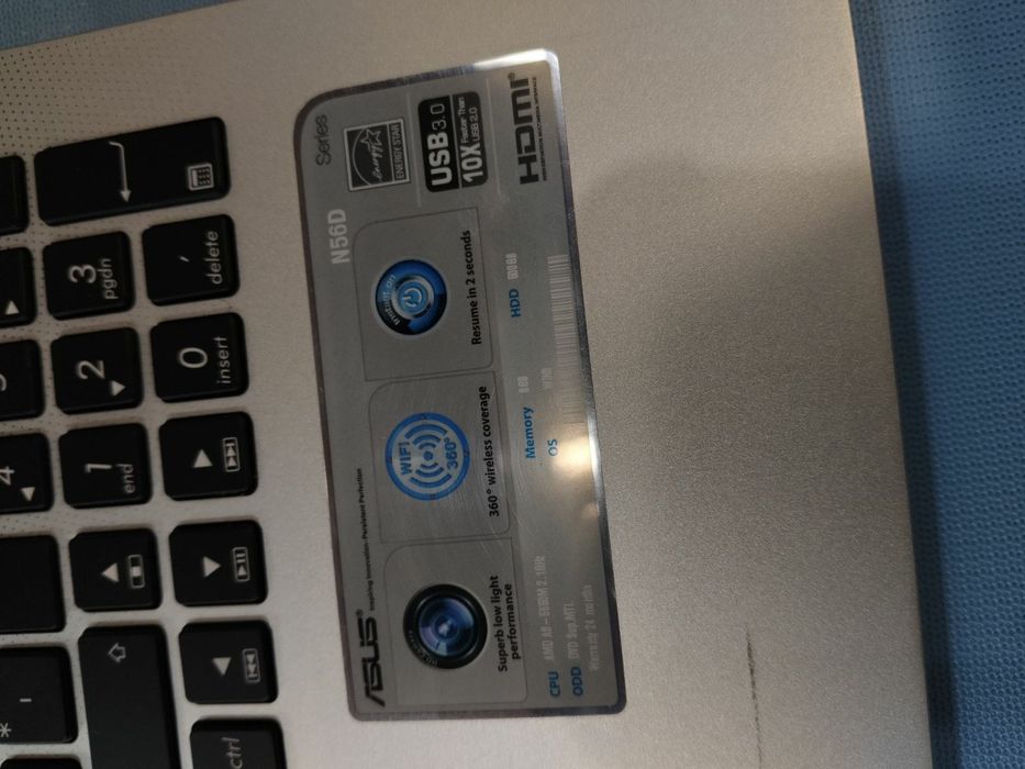 Asus N56D без зарядного