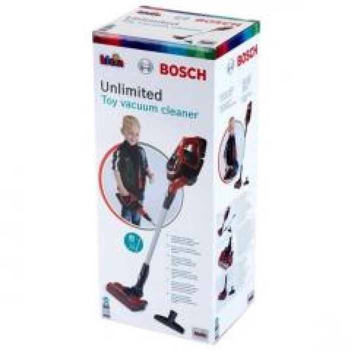 Odkurzacz Bosch Unlimited czerwony ,431x154 mm