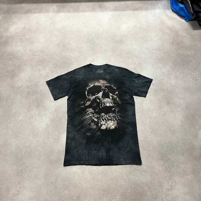 Koszulka Affliction Style T-Shirt Z Czaszka Retro Y2K Oversize