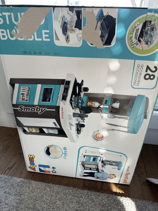 Smoby Kuchnia miniTefal Studio 28 akcesoria Magic