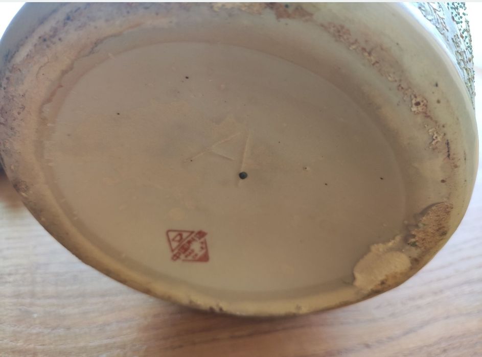 Велика інтер'єрна китайська ваза, порцеляна, золочення, 60 см