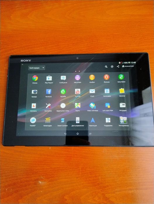 Планшет Sony Xperia Tablet Z SGP321