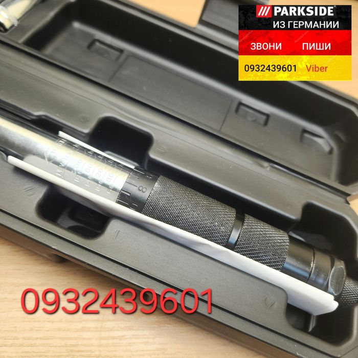 Ключ динамометрический 1/2" 60-210Nm из ГЕРМАНИИ Parkside колёсный клю