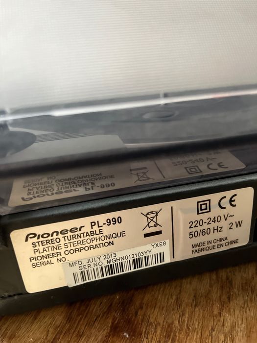 Gramofon Pioneer PL-990
