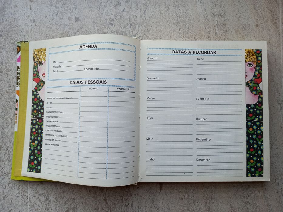 Agenda Ilustrada mulher 77