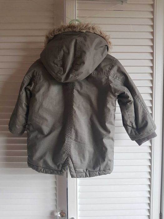 Kurtka H&M parka chlopieca r.86-92
