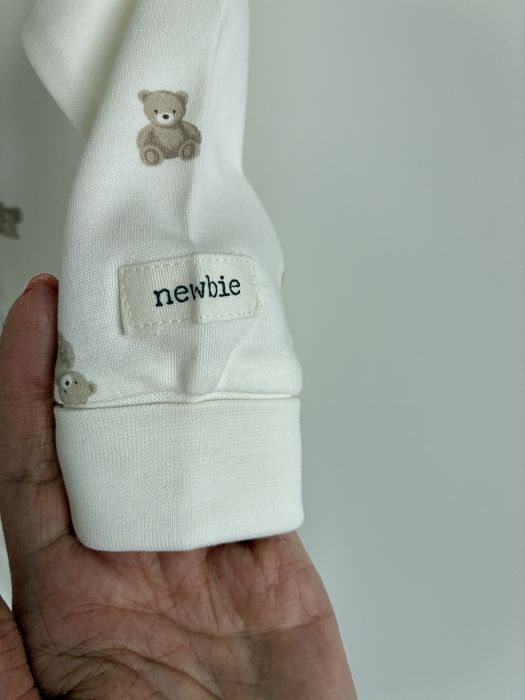 Piżamka pajacyk na suwak Newbie r. 80 - nowy z metką