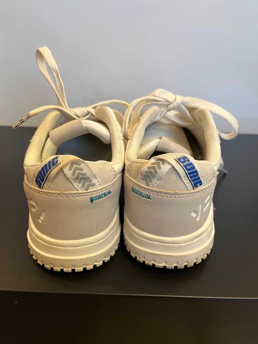 Wyjątkowe adidasy Sonic Zara, skórzane, białe, ok 20,5 cm wkładka