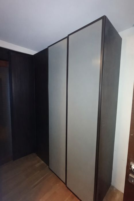 Dwie szafy Ikea pax ciemne 236x100x60