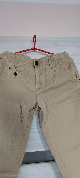 Spodnie beżowe bryczesy unisex L  tommy hilfiger denim z m