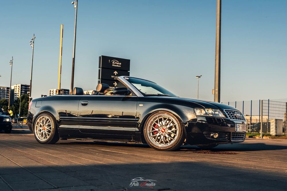 Audi A4 B6 Cabrio 2.4 V6 Manual/ S line/ BBS/ Xenon / Możliwa zamiana