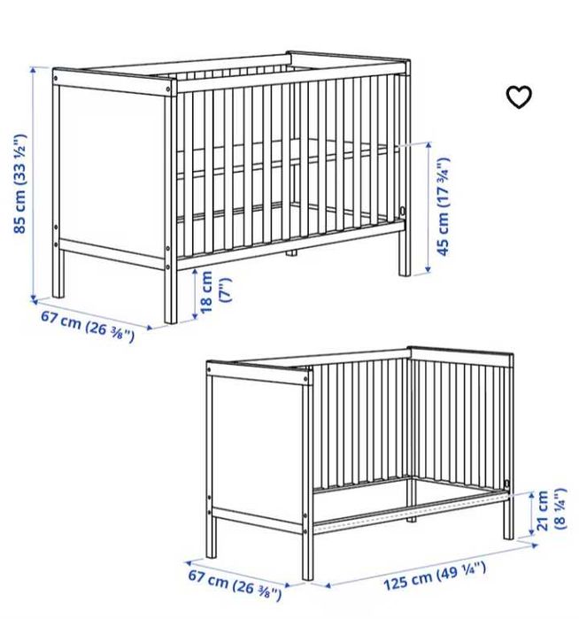 Cama bebé ótimo estado