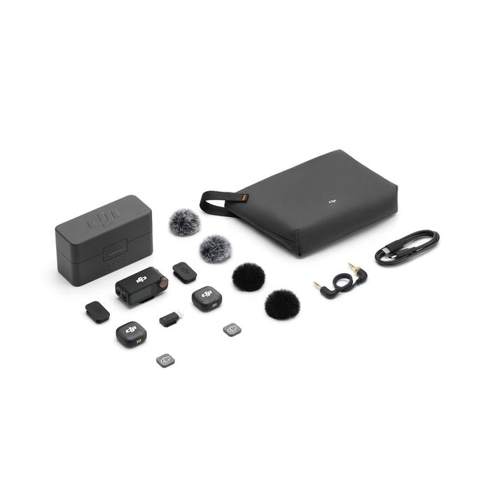 DJI Mic 3 (2 TX + 1 RX + Charging Case) | SELADO | 3 ANOS DE GARANTIA