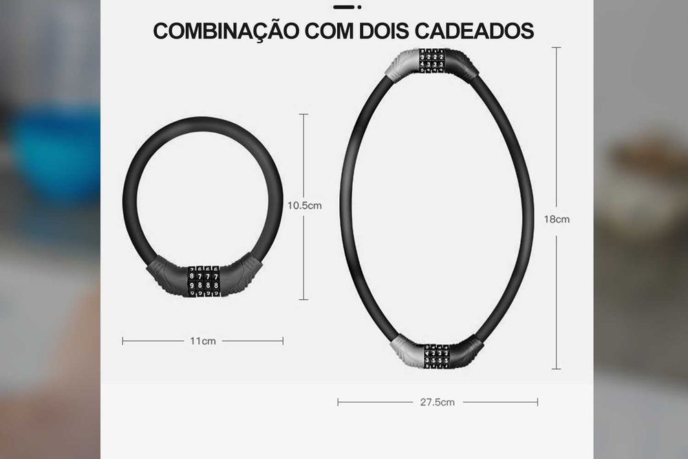 Cadeado bicicleta - Antirroubo