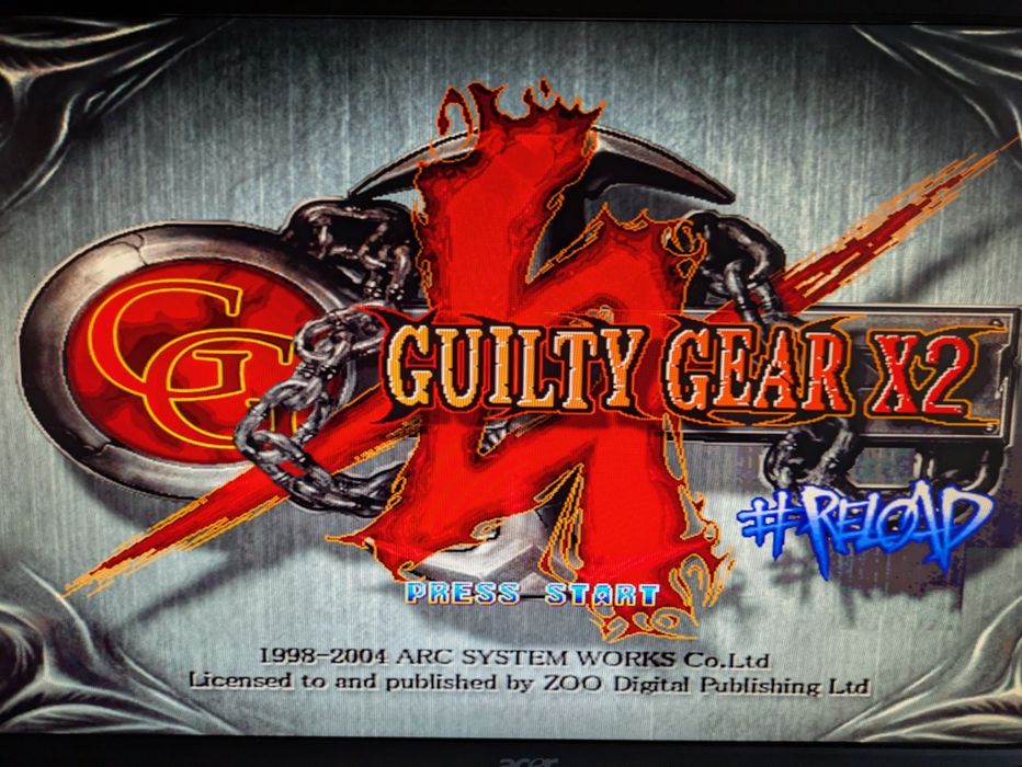 Jogo PC " Guilty Gears X2 Reload " (Optimo Estado)