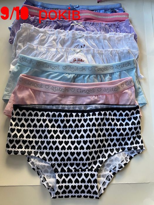 Труси для дівчинки,дитяча білизна Primark бавовнаЧудова якість-25грн