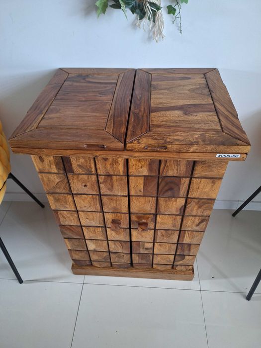 Szafka barowa,barek drewno sheesham