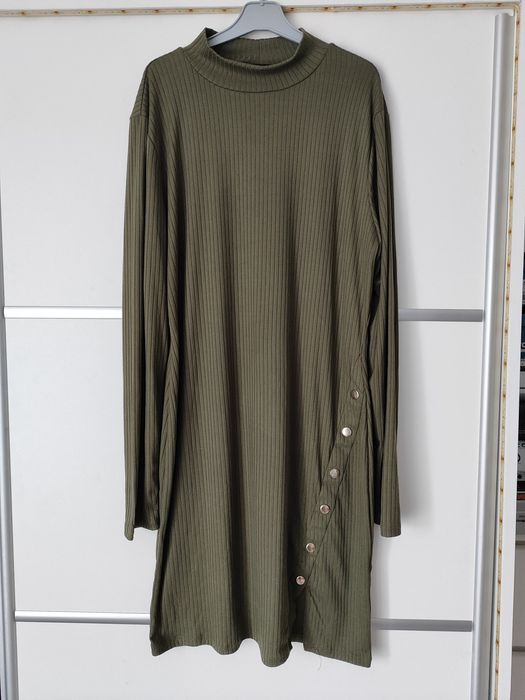 Sukienka khaki, zieleń r.42