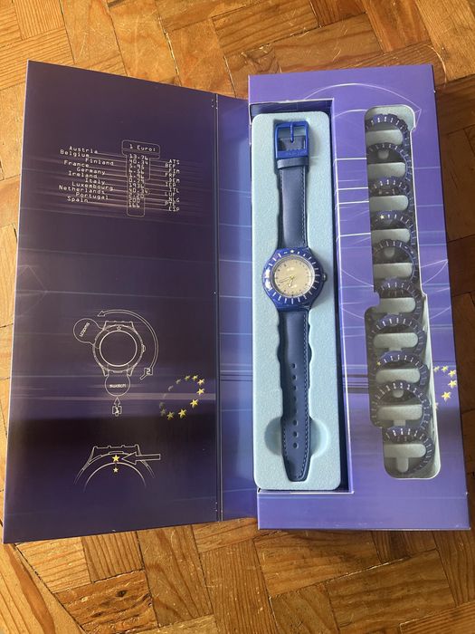 Relógio Swatch Euroconversor