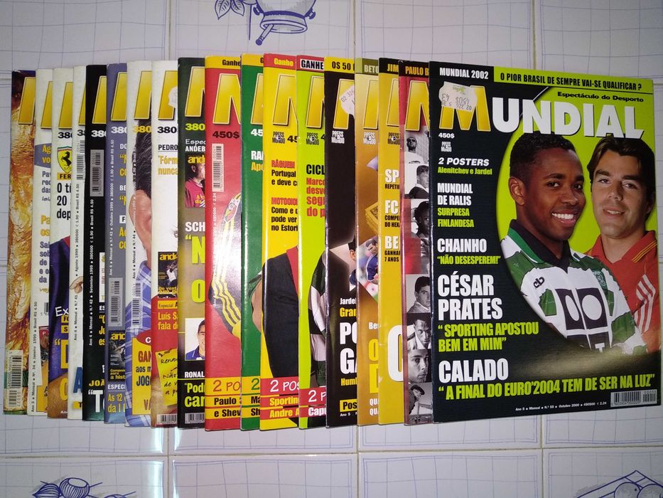 Revista Mundial (Futebol e outros desportos) 1998/1999/2000