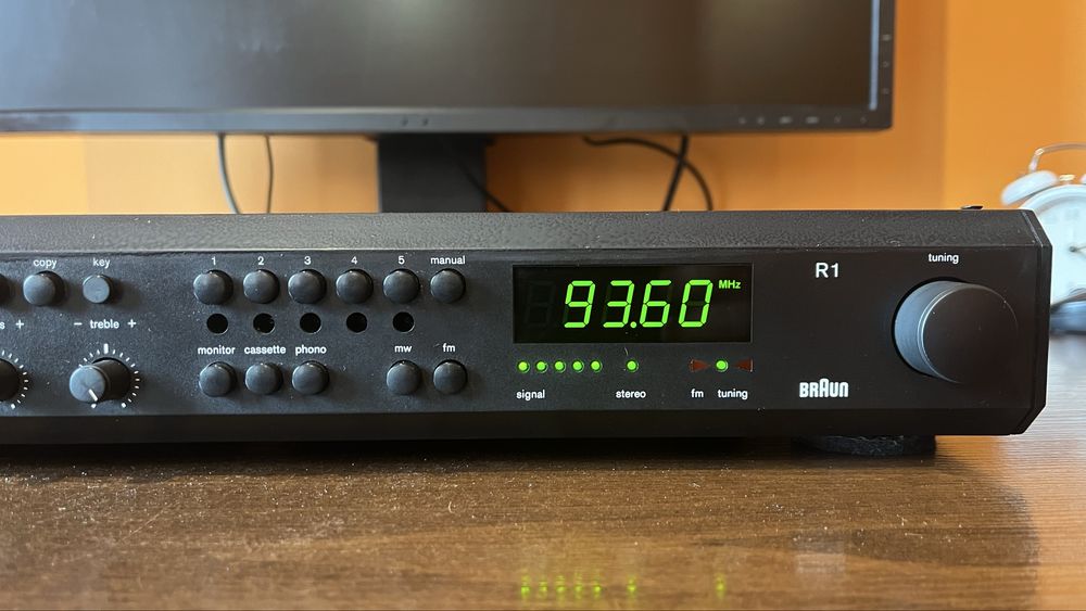 Braun Atelier R1 wysokiej klasy amplituner 1982-85 Okazja!!!
