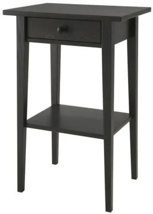 Szafka nocna IKEA Hemnes czarnobrąz