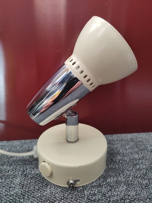 Designerski reflektor/lampka kinkiet Markslöjd, styl vintage, chrom