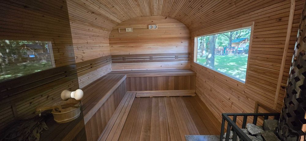 sauna-jacuzzi Turawa-komfortowy glamping