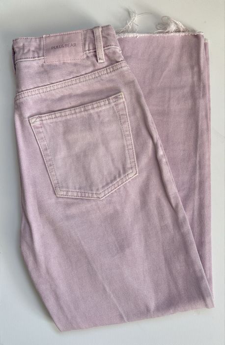 Calças culotte rosa Pull&Bear