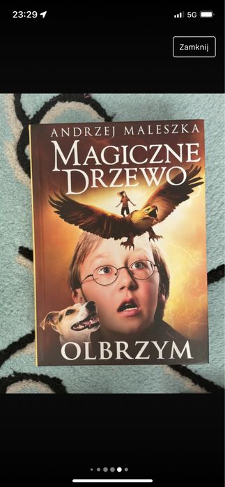 Książka Magiczne Drzewo Olbrzym
