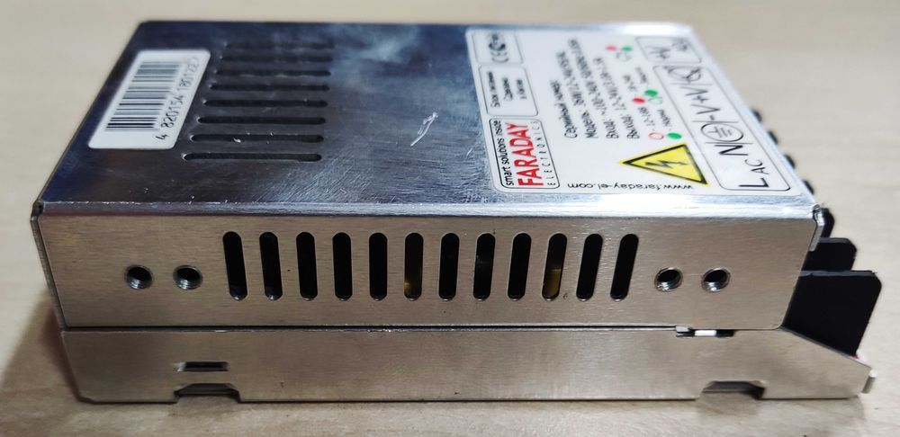 Блок живлення імпульсний Faraday Electronics 36W/12-24V/95/AL