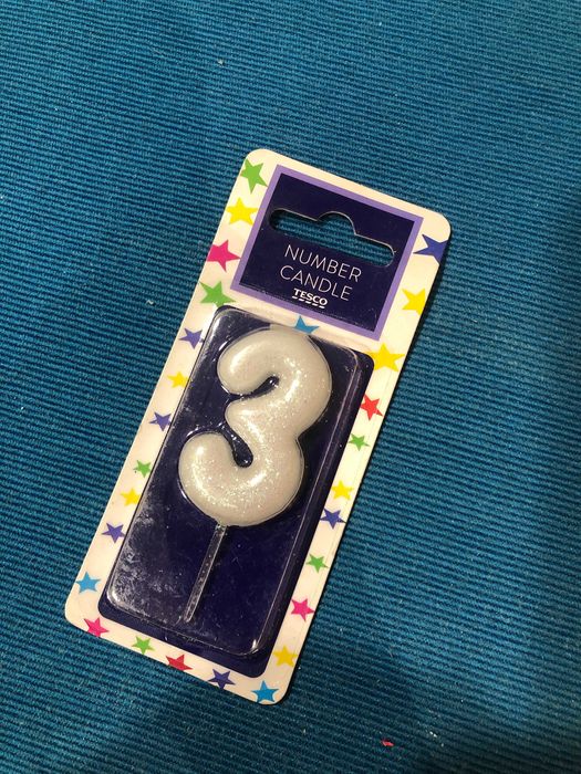vela aniversário 3