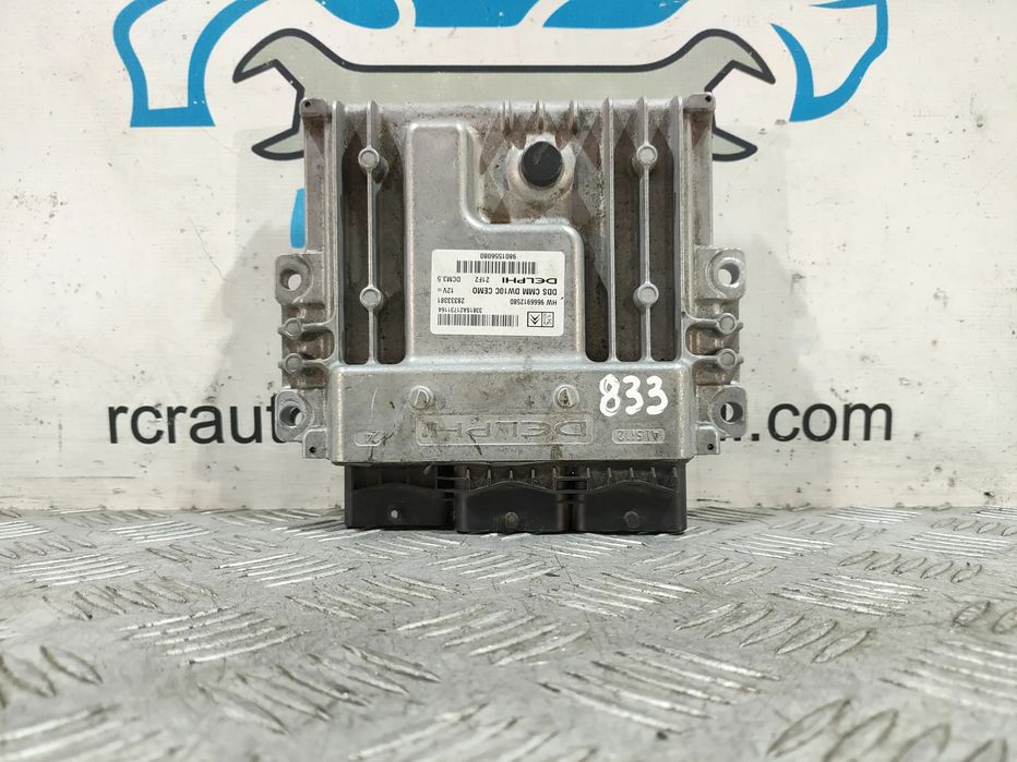 Centralina Motor Delphi PSA Peugeot Citroen 2.0 HDI 16V 163CV 10DYZD