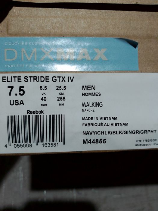 Reebok Elite Stride GTX IV, мужские кроссовки 40 размер.