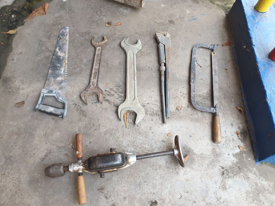 Гаечный ключ, разводной , пила, ножовка СССР