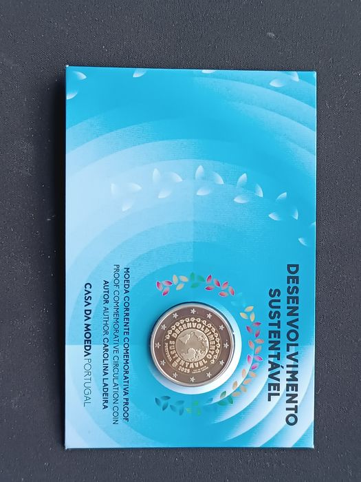 Moneta okolicznościowa 2 euro Portugalia 2025 Prof