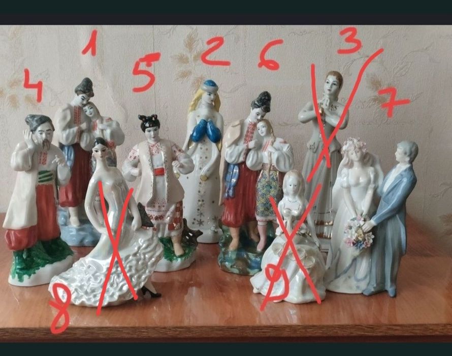 Статуэтка фарфор СССР.