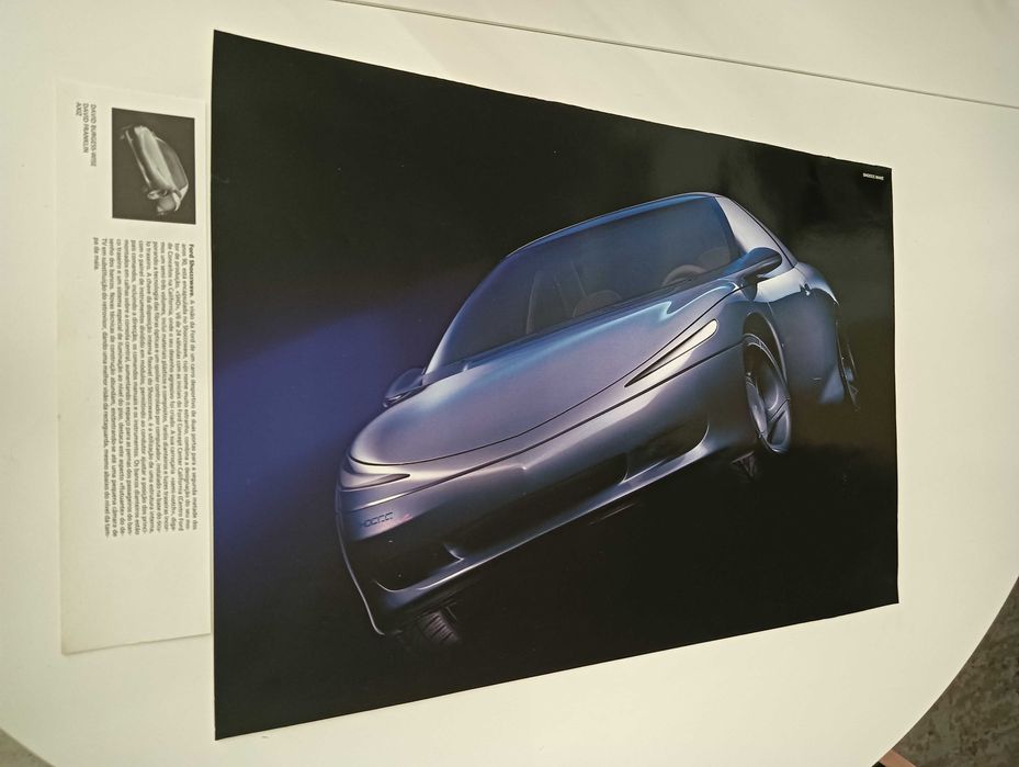 FORD Visions 94 – 12 Posters Originais de Concept Cars Futuristas