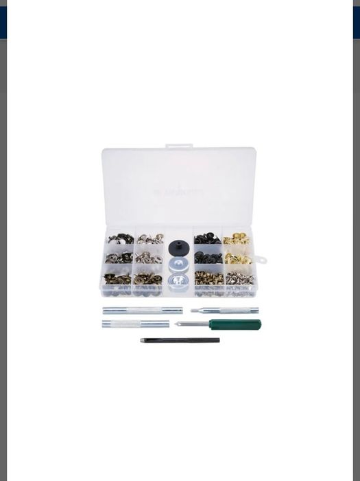 Conjunto de Botões com Perfurador parkside