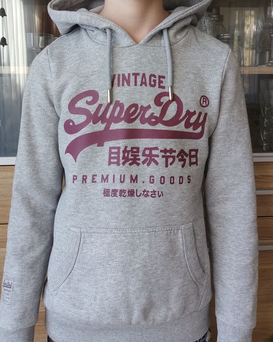 Bluza z kapturem kangurka Superdry