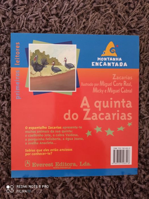 Livro A quinta do Zacarias