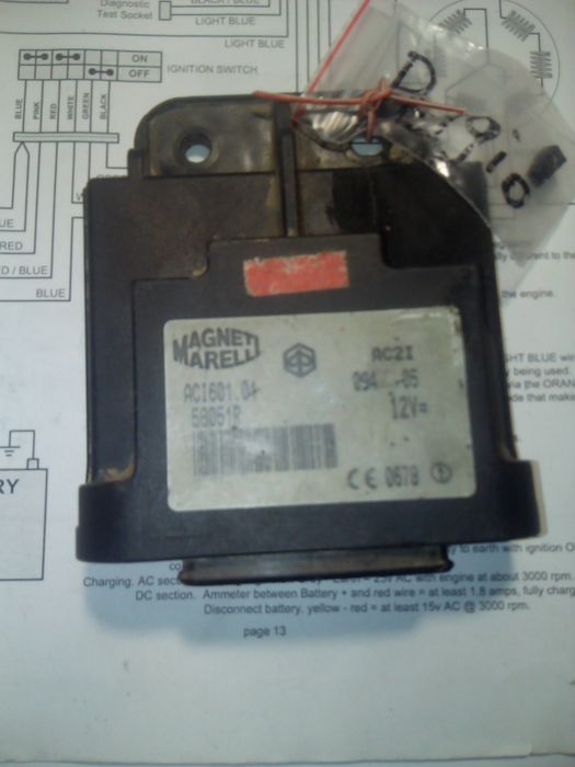 Piaggio ACI601.01 58051R ecu+chip