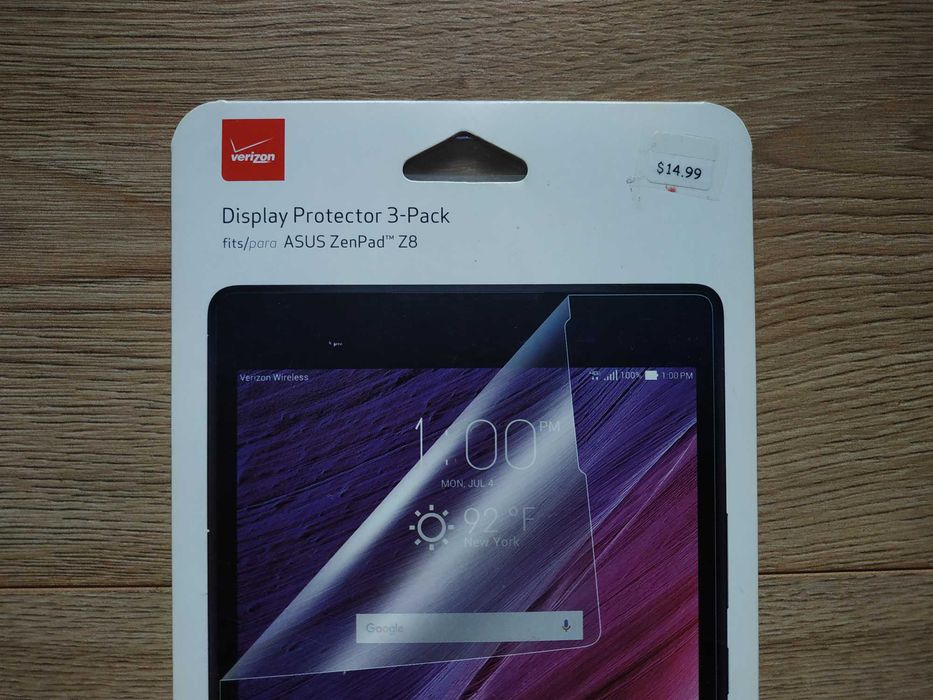 Защитная пленка на планшет Asus ZenPad z8 зaхисна плівка 8 дюймiв