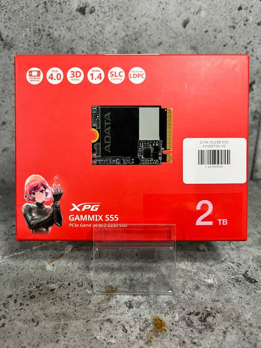 Dysk SSD Kingston M2 512GB Opakowanie Zastępcze