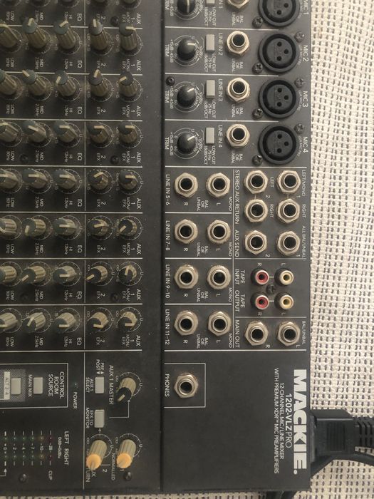 Mesa mistura Mackie 1202 VLZ Pro