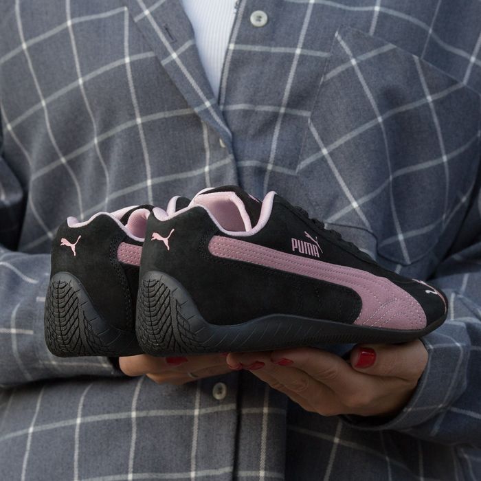 Кросівки Puma Speedcat Black/Pink premium | Кроссовки жіночі