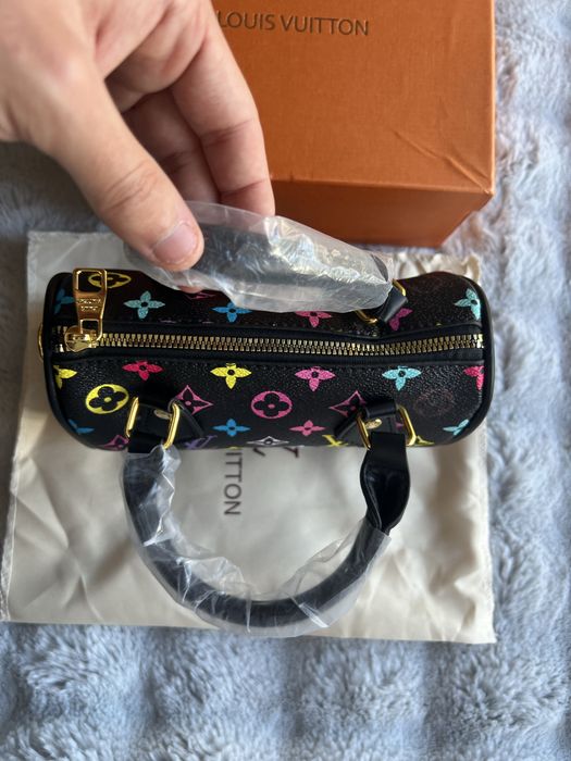 Mala Louis Vuitton “Nano Speedy” Nova C/ Caixa Preta