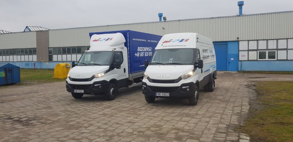 Transport Krajowy i Międzynarodowy - auta od 3,5 do 7,5 tony DMC